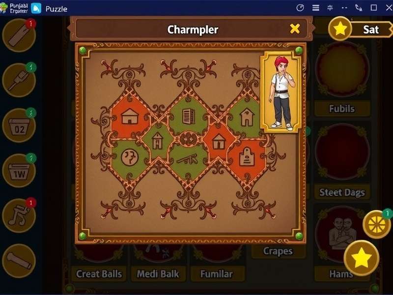 Punjabi Treasure Finder Character Customization